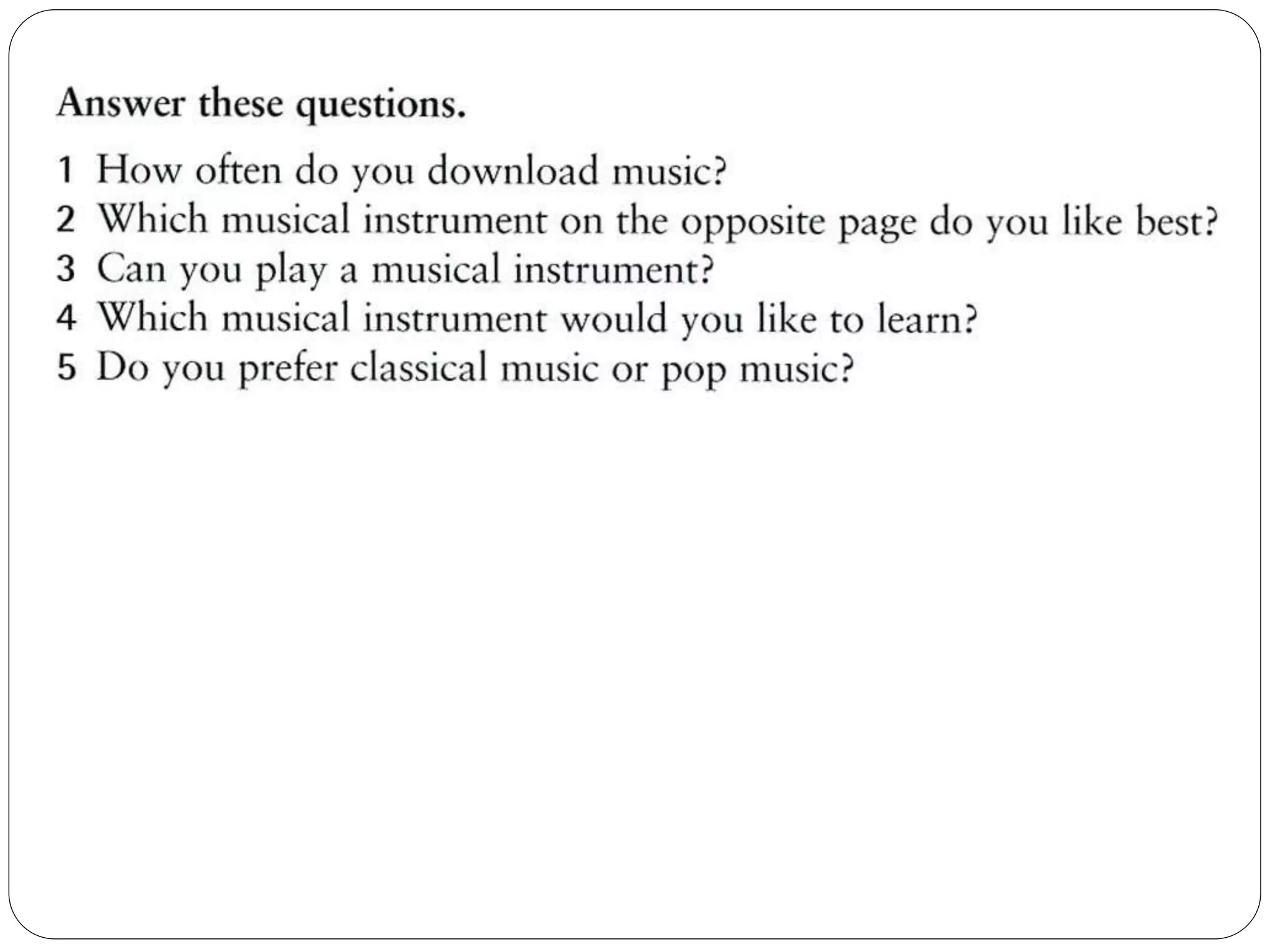 6С Musical instruments