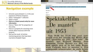 User feedback
T. v. Veen and J. Lonij, Semantics 2017
 