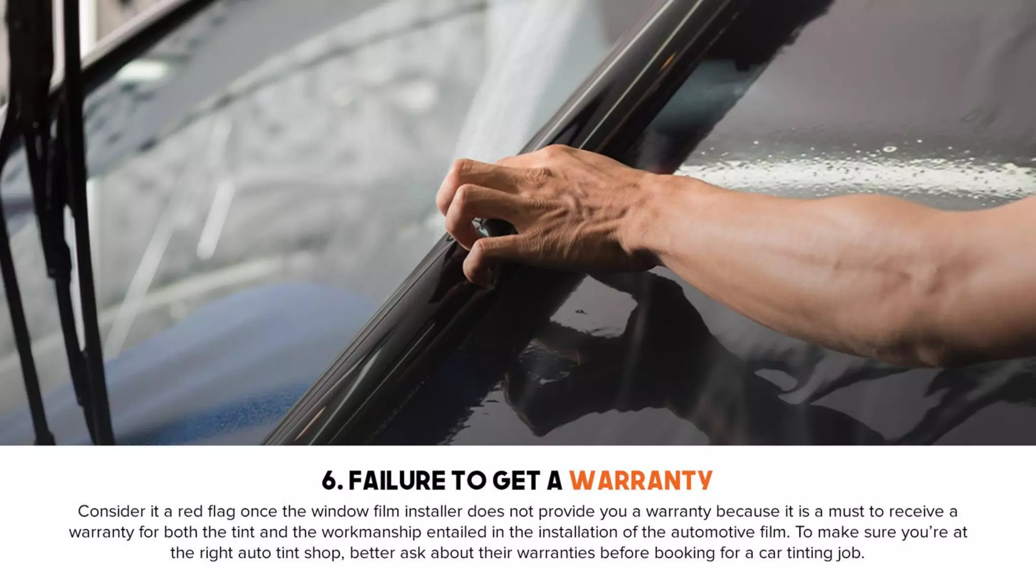 6 common mistakes to avoid when tinting your car window