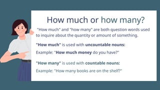 6 кл COUNTABLE AND UNCOUNTABLE NOUNS.ppt