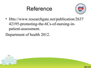 6 cs of nursing | PPT