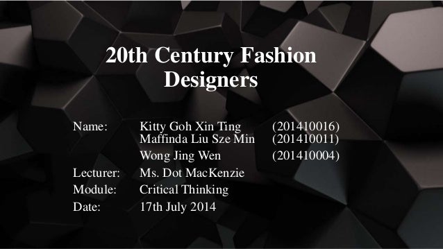 6 ct ppt kitty maffinda liu wong 20 c fashion designers 2014 ppt designers