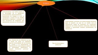 Cuadro sinóptico de las herramientas e learning