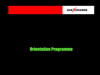 Orientation Programme 