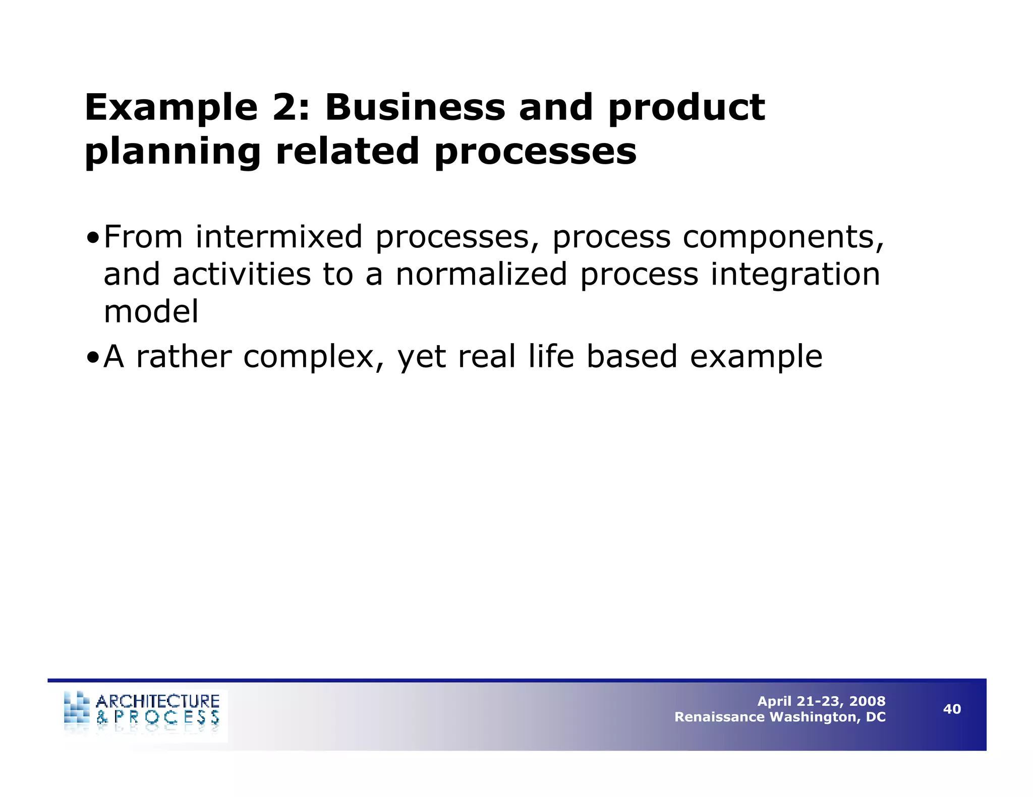 Understanding Business Process Architecture to Enable Operational Efficiency