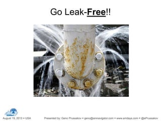 Go Leak-Free!!
 
