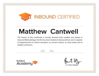 2015-2016 inbound certificate
