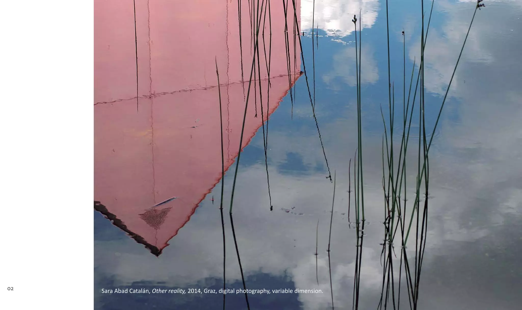 02 Sara Abad Catalán, Other reality, 2014, Graz, digital photography, variable dimension.
 