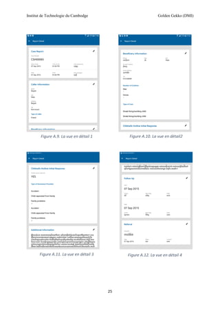 Institut de Technologie du Cambodge Golden Gekko (DMI)
25
Figure A.9. La vue en détail 1 Figure A.10. La vue en détail2
Figure A.11. La vue en détail 3 Figure A.12. La vue en détail 4
 