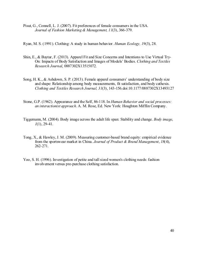 Brand equity thesis image