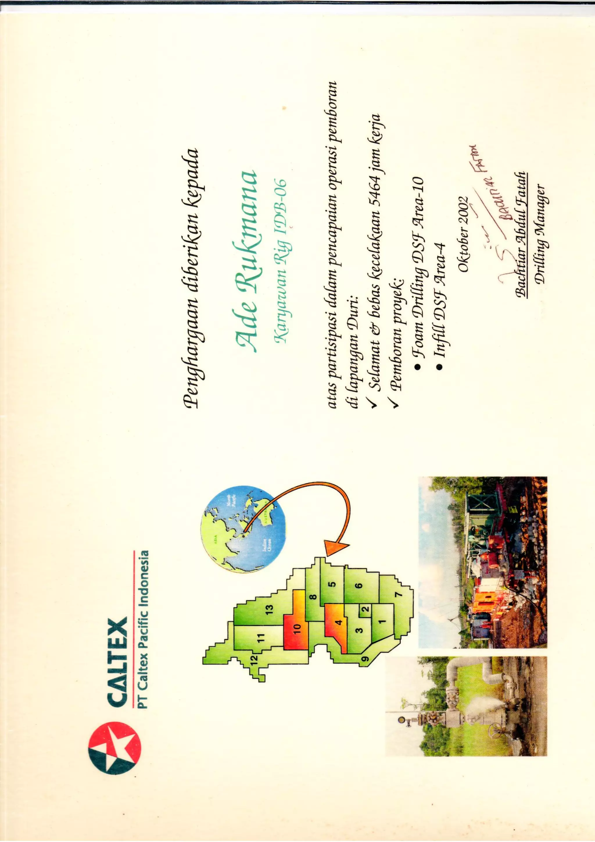 Safety Awards CALTEX | PDF