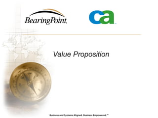Value Proposition
 
