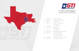 Sti Group Map STI Group Brochure | PDF