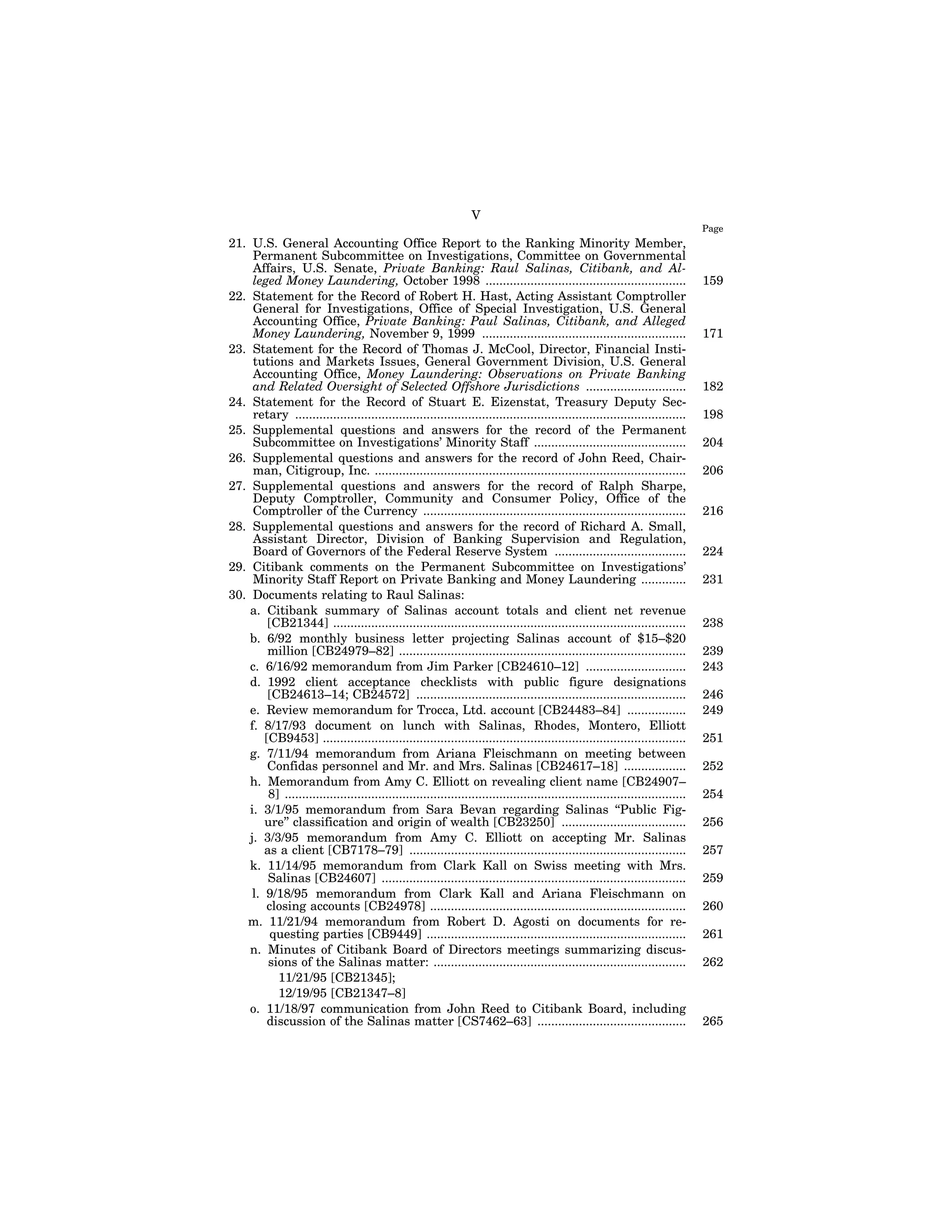 REPORT-Private Banking & Money Laundering (Nov 1999) | PDF | Civic ...