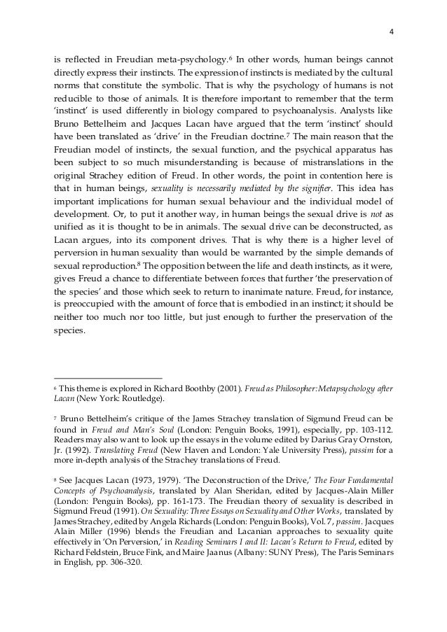 Psychoanalysis essay example picture