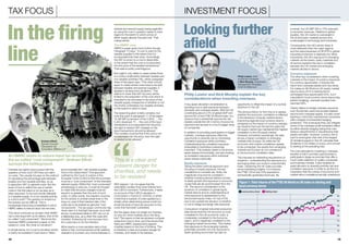 14 15
A key asset-allocation consideration is
deciding how to split exposure between
domestic and overseas assets. With the UK
constituting about 3.5% of global GDP and
around 8% of the FTSE All-World Index, it is
obvious that a substantial opportunity-set
resides outside the UK in terms of economic
exposure and access to a much bigger array
of companies.
In addition to providing participation in bigger
markets, overseas exposure offers the
opportunity to diversify risk by minimising
correlation exposure within portfolios.
Understanding the correlation exposure
embedded in portfolios is extremely
important. This analysis needs to be across
asset classes (horizontally), and also looking
at correlation exposure within individual
asset classes (vertically).
Equity exposure
Taking the latter (vertical) approach and
focusing on equity exposure, the key
correlations to consider are, firstly, the
magnitude of economic correlation –
whether investing abroad delivers access
to faster growth and exposure to economic
cycles that are de-synchronised from the
UK. The second consideration is the
quantum of correlation in global equity
market returns and an understanding of
what exposure is represented by the
benchmark equity index. On top of this
has to be overlaid the decision of whether
or not to hedge exchange-rate exposure.
Comparison of global industrial production
data shows that the UK economy is most
correlated to the US economic cycle, is
moderately correlated to the Eurozone
region, and is negatively correlated to the
emerging market economies. This implies
that exposure to the emerging markets
potentially provides not only exposure to
faster-growing economies but also an
opportunity to offset the impact of a cyclical
downturn in the UK.
The obvious follow-on from this is to assess
whether the economic correlation is reflected
in the behaviour of equity-market returns.
Examining regional local-currency returns
(stripping out the impact of currency swings),
we observe that over the last five years the
UK equity market has maintained the highest
correlation to the US equity market.
However, somewhat surprisingly, the data
shows a higher correlation to emerging
markets than Europe. So while the US
economic and market correlations appear
to be connected, the results from emerging
markets and Europe do not correspond
to the economic correlation data.
This imposes an interesting requirement on
investors – understanding the exposure you
are buying when you invest in a benchmark
index. Dissecting the UK index provides
some interesting insights. For instance,
the FTSE 100 is only 23% exposed to
domestically-generated revenues. By
1514
TAX FOCUS INVESTMENT FOCUS
As HMRC seeks to reduce input tax recovery via
the so-called “cost component”, Graham Elliott
surveys the battleground.
In the firing
line
Looking further
afield
contrast, the US SP 500 is 70% exposed
to domestic revenues. Relative to global
equities, the UK market is overweight in
the oil and basic-material sectors and
underweight in technology and industrials.
Consequently, the UK’s sector skew is
more defensive than the major regions,
and the responsiveness of UK EPS to global
industrial production is relatively low. More
importantly, the UK’s exposure to emerging
markets via the banks, basic materials and
oil sectors explains the rise in correlation
between the UK market and emerging
markets alluded to above.
Currency exposure
The other key consideration when investing
overseas is the impact of currency exposure.
If a currency appreciates, it reduces the
return from overseas assets and vice versa.
For instance, All-World ex UK equity-market
returns since 2012 in sterling terms
(unhedged) have appreciated 40%, but if
calculated in local currency terms (assuming
perfect hedging), overseas equities have
returned 59%.
Clearly, failure to hedge overseas exposure
over the last few years has eroded realised
returns from overseas assets. It is also worth
bearing in mind that multinational companies
offer a degree of embedded hedging
protection. This is because they can mitigate
some of the overseas-profit translation effect
by either directly hedging (using their own
treasury departments) or repositioning their
assets and debt. However, currency risk is
hard to avoid given that nine of the largest
20 dividend payers in the UK calculate their
dividends in US dollars or euros, and convert
to sterling at the prevailing rate.
The core rationale for investing in overseas
equities is that it provides opportunities to
participate in larger economies that offer a
much wider selection of quality companies
and business models. It also enables an
asset allocator to diversify portfolio risk and
correlation exposure. In order to do this it is
imperative that the overlay of economic and
market-return correlations are fully understood.
Charities are rightly preoccupied with the
question of how much VAT they can claim
on costs. This usually focuses on the method
of calculating the percentage split between
taxable and non-taxable activities, so as
to apportion VAT on general costs. But the
issue of how to define the use of certain
costs in the first place is not as easy as is
often assumed. Is the cost wholly referable
to a taxable supply, to a non-taxable activity,
or a bit to both? The question is simple but
the answer can be difficult. This is
increasingly becoming a battlefield in which
HMRC seeks to reduce input-tax recovery.
This trend continues as we learn that HMRC
has a new argument up its sleeve, that of the
so-called “cost component”. We know this
because HMRC presented a paper on the
subject in June. But what is it all about?
In simple terms, for a cost to be either wholly
or partly recoverable it must have a “direct
and immediate link” with taxable supplies.
How is this determined? One approach
outlined by the Court of Justice of the
European Union (CJEU) is that the purchase
must be a “cost component” of the intended
relevant supply. Whilst this “cost component”
phraseology is obscure, it could be thought
to mean that the price charged must be
equal to or greater than the sum of such
costs. In other words, the intention must be
for the activity to at least break even in the
long run, even if that intention fails, if the
costs are to be treated as genuine “cost
components”. The tax-payer community has
never seen it in that light because, as is well
known, businesses liable to VAT can run at
a deliberate loss, as is often the case with
charities. Achieving full cost recovery from
the customers is not the intention.
What seems a more sensible view is that,
where a fully commercial and profit-seeking
operation is involved, any choice between a
This is a clear and
present danger for
charities, and needs
to be resisted
taxable and exempt supply being regarded
as using the cost in question needs to have
regard to the extent to which prices of
either supply absorb the said cost. That
makes sense.
The HMRC view
HMRC’s paper goes much further though.
Paragraph 13 says: “A cost is used for the
taxable supplies to the extent that it is
incorporated into their price. Accordingly
the VAT incurred on a cost is deductible
to the extent that the cost is incorporated
into the price of the taxable transactions.”
That seems pretty unambiguous.
But might it only relate to cases where there
is a choice of allocation between taxable and
non-taxable activities? No, rather paragraph
three of the paper says: “This does not just
apply to cases where costs have to be split
between taxable and exempt supplies; it
applies in all deduction situations.” This
seems to mean that VAT recovery will be
limited to the proportion of the cost which is
intended to be recovered in the price of the
taxable supply, irrespective of whether or not
the charity undertakes non-taxable activities,
or the extent to which it does.
The reasoning given is fairly complex, but
note this point in paragraph 11 of the paper:
“In AB SKF [a decision of the CJEU], … the
CJEU observed: ‘If … the cost of the input
transactions is incorporated into the price …
the right to deduct VAT charged on the
input transactions should be allowed.’
The corollary must be that if the cost is not
incorporated into the price, then the right
to deduct is not allowed.”
With respect, I do not agree that the
ostensible corollary they draw follows from
the CJEU’s comment. Furthermore, it takes
no account of the CJEU’s decision in
Commission v France (C-243/03), in which
it held that a subsidy of costs applied by a
charity when determining prices could not
erode the level of input tax recovery on the
costs that had been subsidised.
But the paper does not single out charities,
so why do I think charities are in the firing
line? The reason is that we advisers compare
notes from time to time, and this shows that
there are HMRC assessments against
charities based on this line of thinking. This
is therefore a clear and present danger for
charities, and needs to be resisted.
Figure 1: Total returns of the FTSE All World ex UK index in sterling and
local currency terms
Local currency return Sterling return
2012 2013 2014
100
110
120
130
140
150
160
159.20140.87
90
Philip Lawlor and Nick Murphy explain the key
considerations when investing overseas.
Image:spiritofamerica/Shutterstock.com
Graham Elliott,
Special Counsel/
Transaction Tax
Consultant, Withers LLP
Philip Lawlor, chief
investment strategist,
 Nick Murphy, Investment
Management Strategist,
Smith  Williamson
 