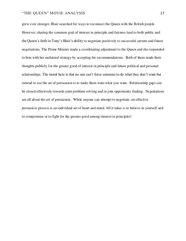 The help movie thesis queen