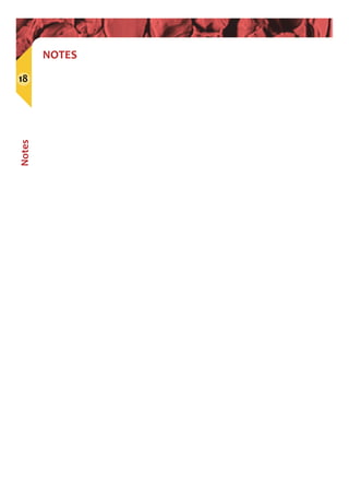 Notes
NOTES
18
 