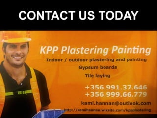 CONTACT US TODAY
 