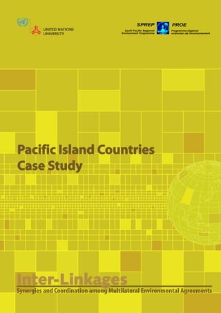 Pacific Island Countries
Case Study
Advance Draft Copy
Pacific Island Countries
Case Study
Programme régional
SPREP
Environment Programme
South Pacific Regional
PROE
océanien de l'environnement
 