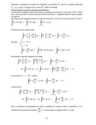 13
9DPRV GHWHUPLQDU D (TXDomR GH 2QGD SDUD 0RGRV (
 
FDPSR (¡ {  