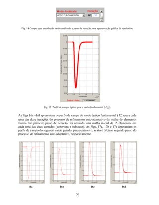 (VSHFLILFDomR GD HVSHVVXUD GH
FDGD FDPDGD GR JXLD
(VFROKD GD FDPDGD SDUD
DWULEXLomR GH GDGRV
'HILQLomR GR PRGR ySWLFR HP
HVWXGR
(QWUDGD GR FRPSULPHQWR GH RQGD
SDUD D DQiOLVH
'DGRV GR SURFHVVR GH
VROXomR FRP UHILQDPHQWR
DXWRDGDSWDWLYR
'HILQLomR GR DUTXLYR GH
SURMHWR H VXD UHVSHFWLYD
GHVFULomR
2So}HV SDUD DSUHVHQWDomR
JUiILFD GH UHVXOWDGRV
$SUHVHQWDomR GH GDGRV GR
SURFHVVR GH GLIXVmR PDLRUHV
GHWDOKHV GR DSOLFDWLYR H R
SURSyVLWR GR SURMHWR
'HWHUPLQDomR GR
WLSR GH JXLD ySWLFR HP HVWXGR
(VFROKD GR 0RGR ySWLFR
SDUD DSUHVHQWDomR
GH UHVXOWDGRV
(VFROKD GR SDVVR GH LWHUDomR
SDUD DSUHVHQWDomR JUiILFD
GRV UHVXOWDGRV
ÉUHD GH 9LVXDOL]DomR GRV
UHVXOWDGRV H DSUHVHQWDomR
GR YDORU GH tQGLFH HIHWLYR
SDUD R PRGR HVFROKLGR
 