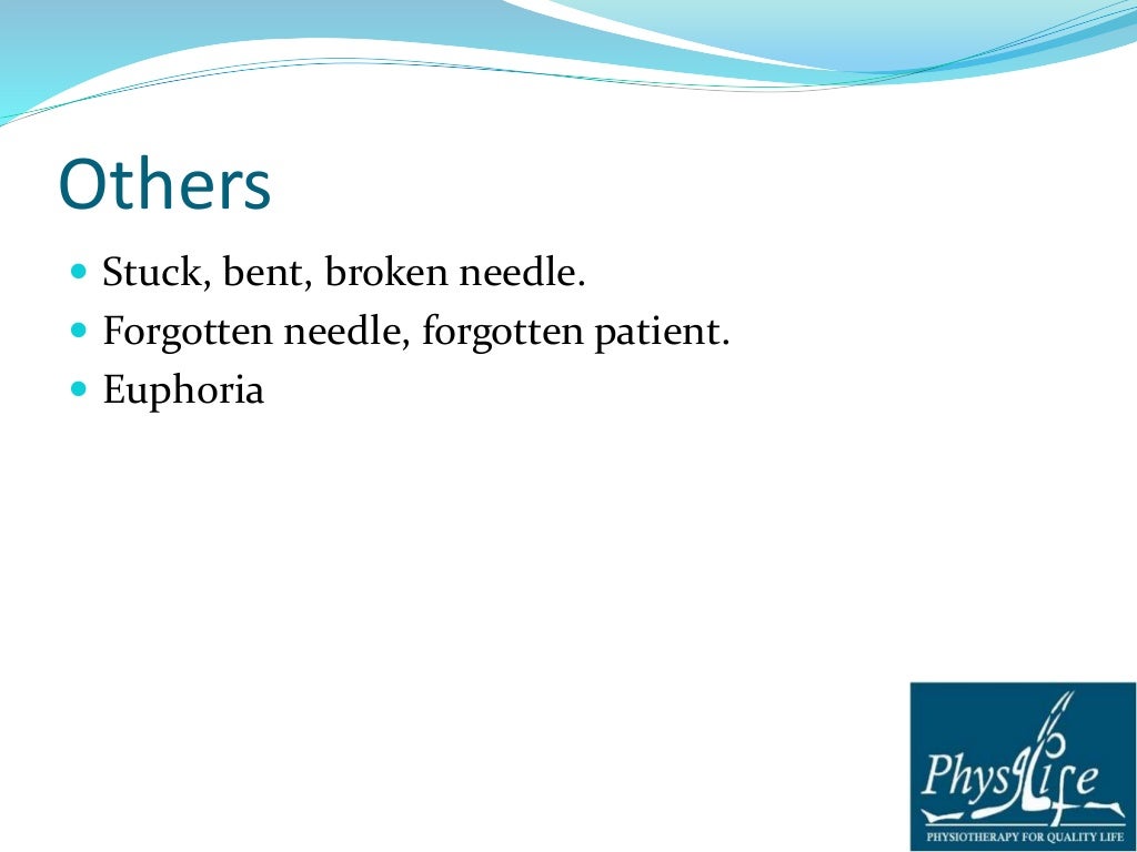 6 dangers of dry needling