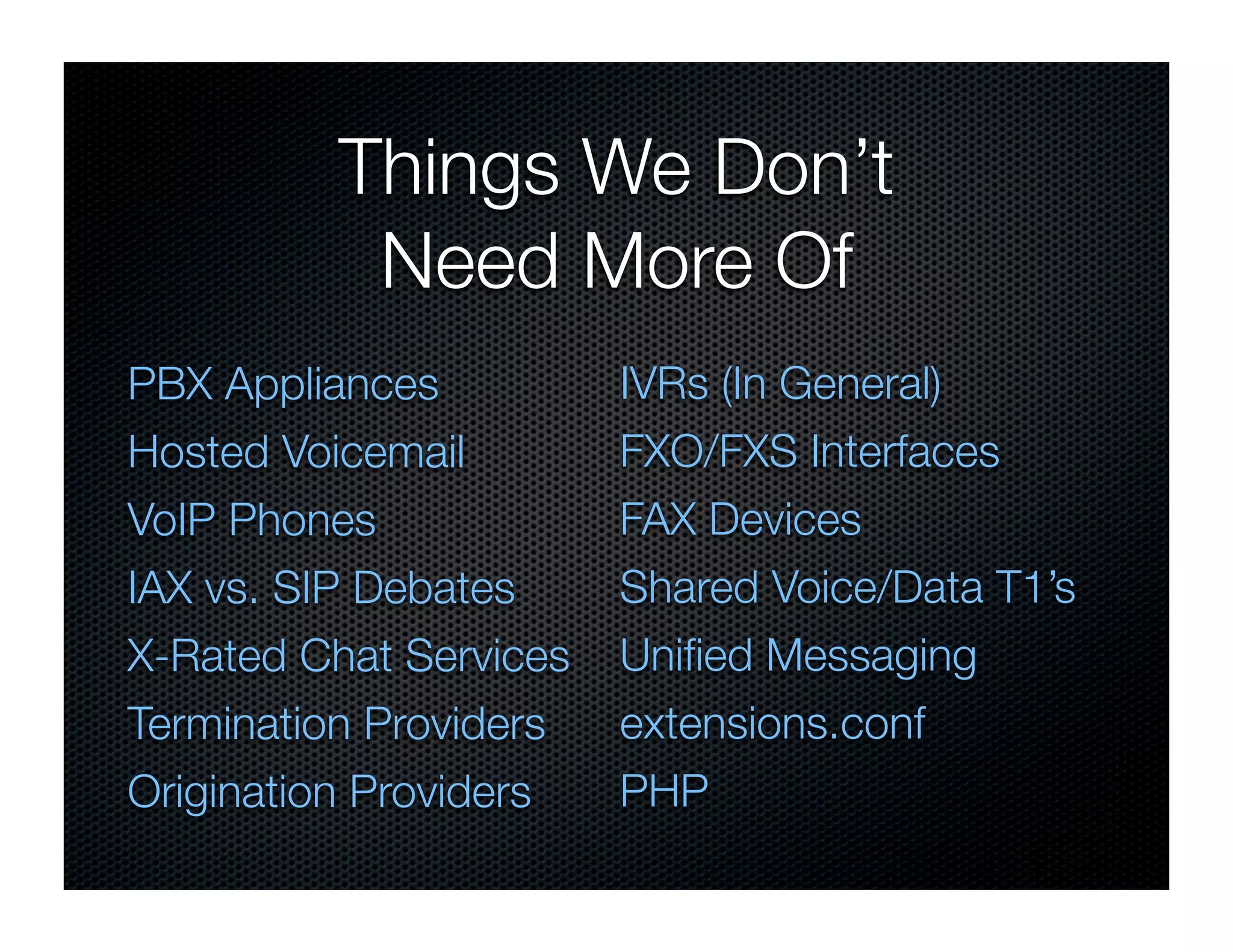 Dave Troy's Presentation at eComm 2008