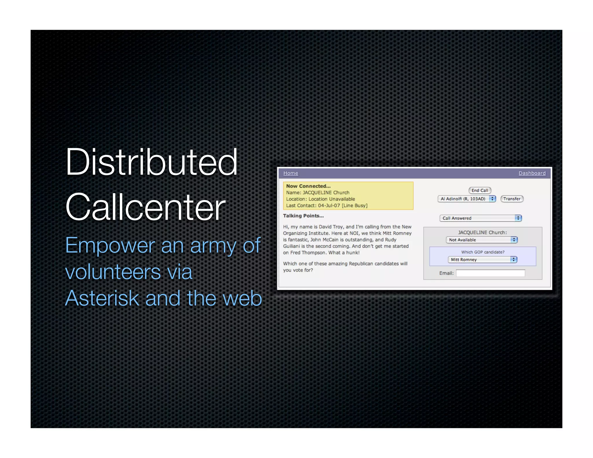 Dave Troy's Presentation at eComm 2008