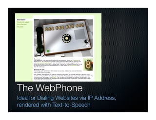 Dave Troy's Presentation at eComm 2008