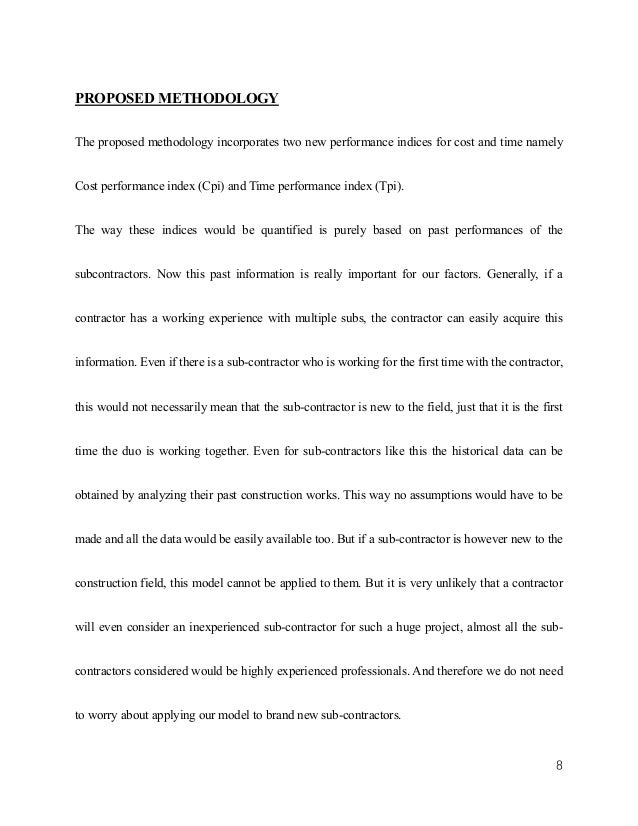 contractor paper