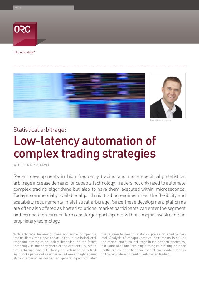 Ultra-low-latency trading systems