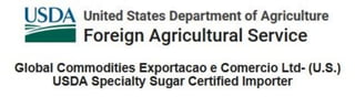 USDA Specialty Sugar Certified 