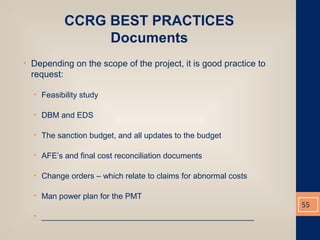 ASSET LIFE CYCLE COST ESTIMATING AND THE CCRG Rev4 | PPT