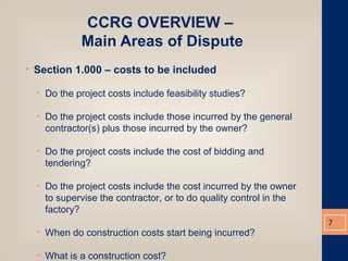 ASSET LIFE CYCLE COST ESTIMATING AND THE CCRG Rev4 | PPT