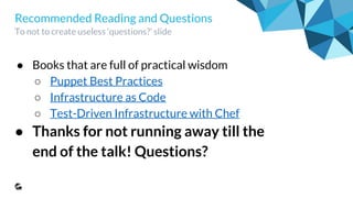 We are hiring!
A clear conference time abuse
● If you like challenges described above visit
http://www.gooddata.com/company/careers
● In case you find something attractive don’t hesitate to drop me a
line directly to yury.tsarev@gooddata.com
 