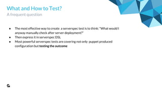 ContainerCon - Test Driven Infrastructure