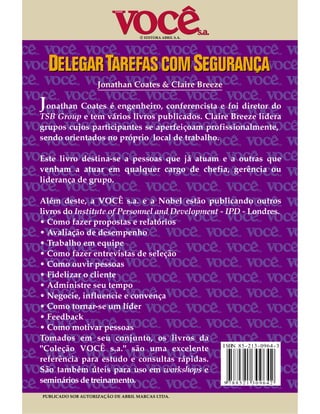 6 delegar tarefas com segurança