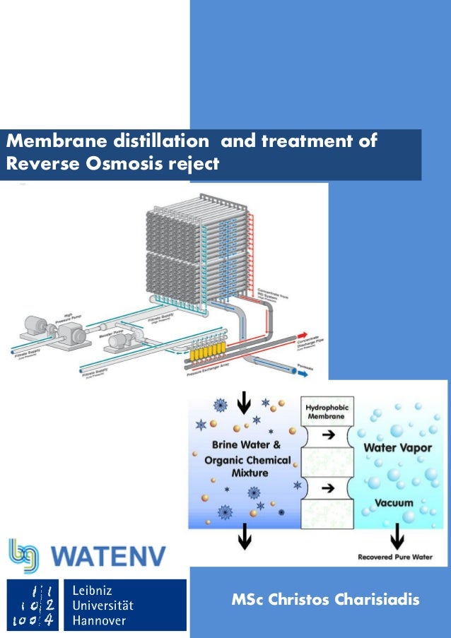 Reverse Osmosis And Membrane Distillation