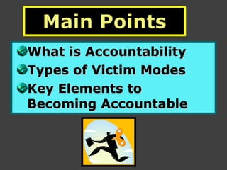 Accountability mini program | PPT