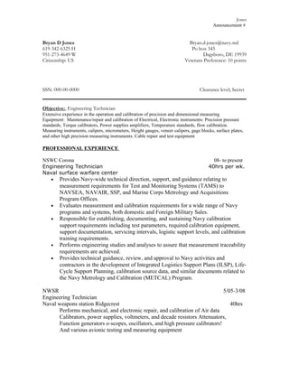 Federal Resume  delaware  new