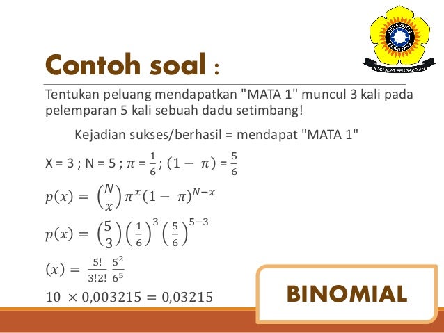 distribusi binomial