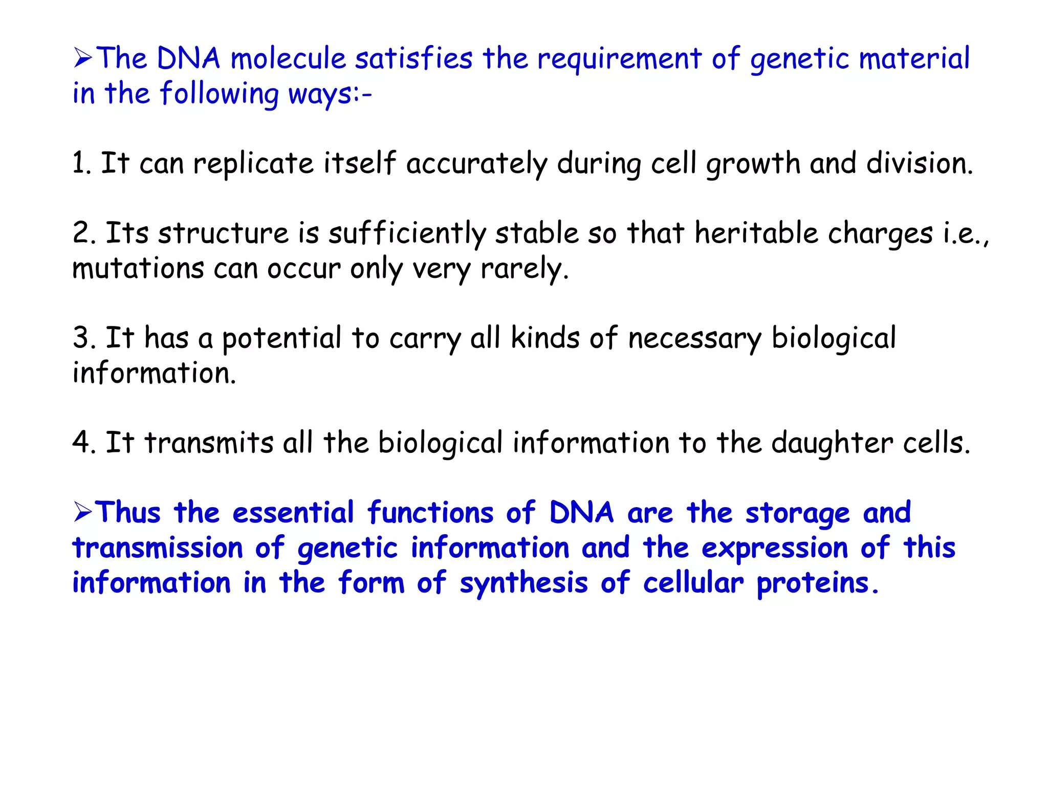 DNA Structure & Function | PPTX