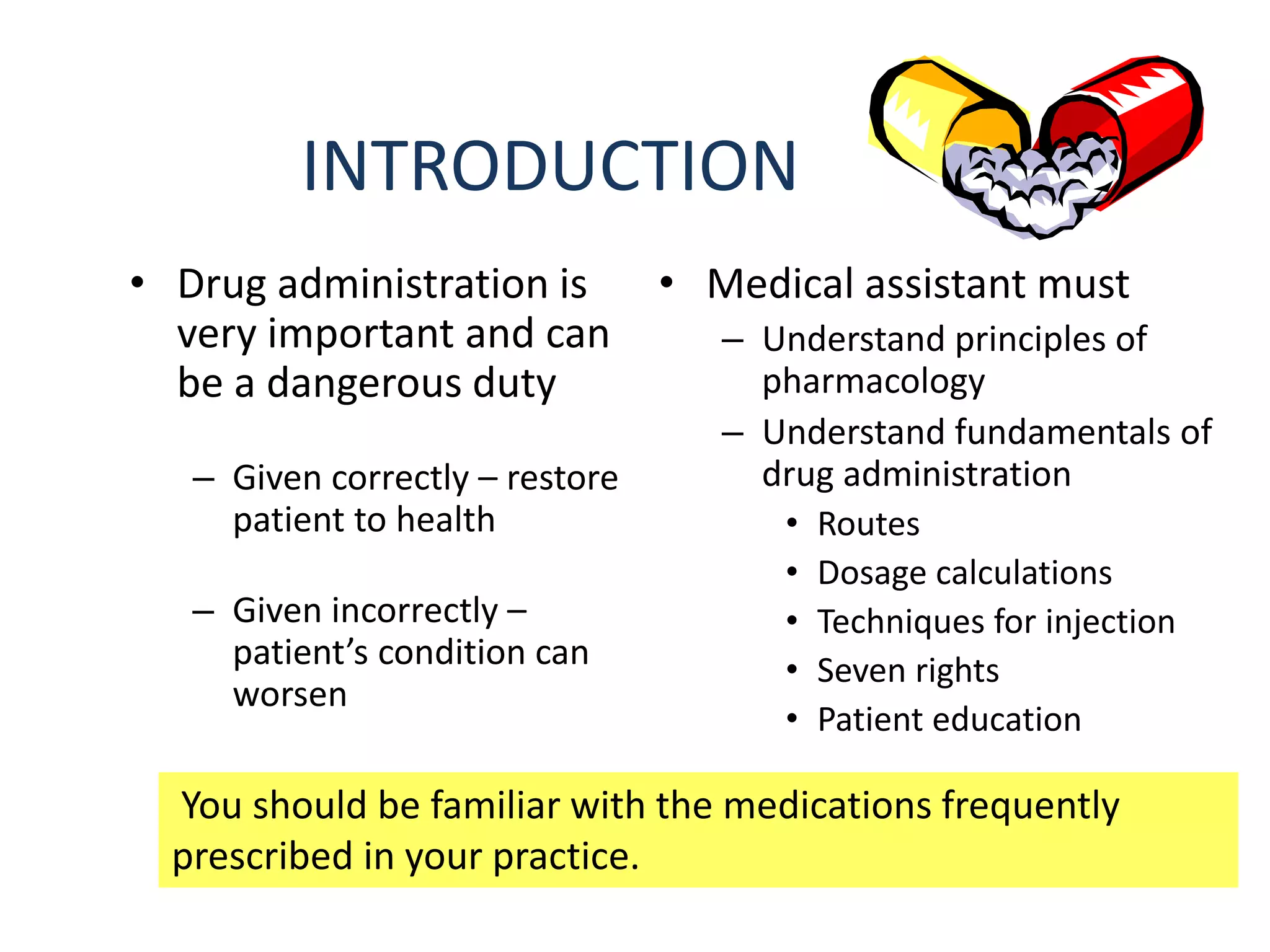 Drug Administration PPT
