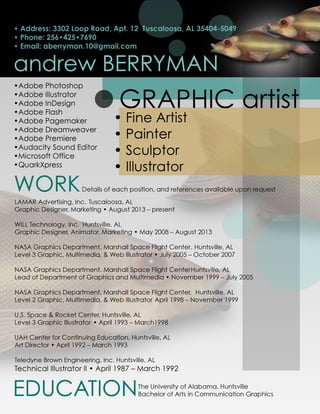   • RESUME ANDREW color (2016)-NO References