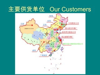 主要供货单位 Our Customers
 