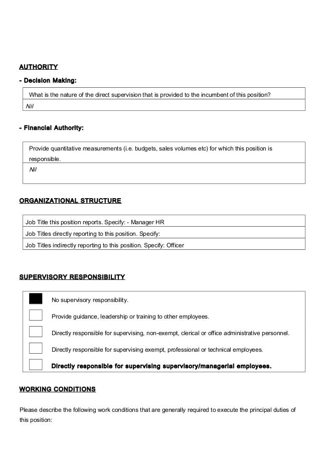 supervision report template description sepecification template supervision report template description sepecification template