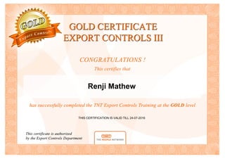 Renji Mathew
THIS CERTIFICATION IS VALID TILL 24-07-2016
Powered by TCPDF (www.tcpdf.org)
 