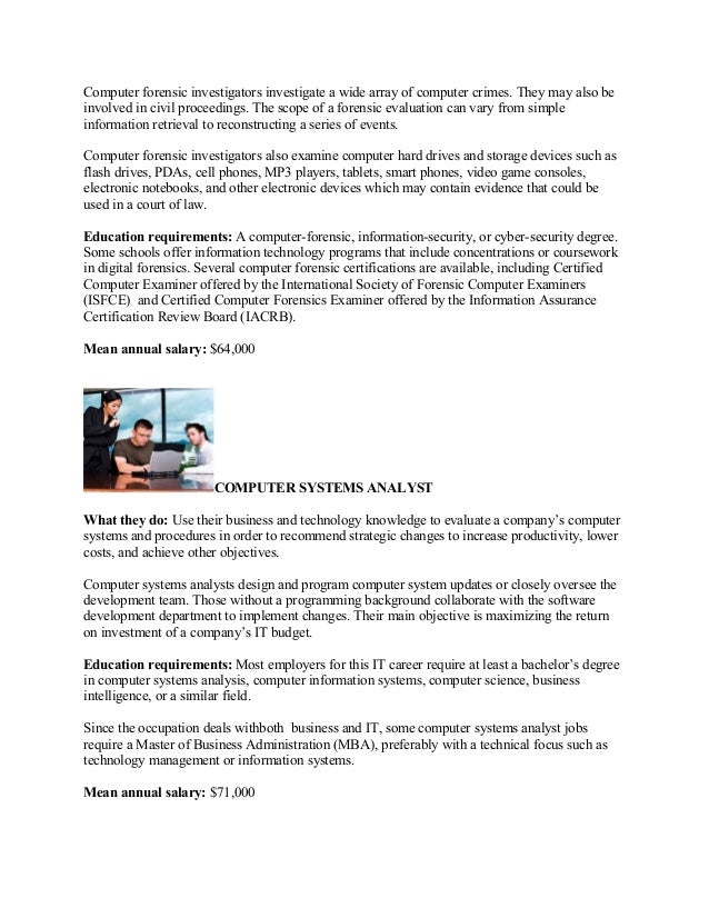 The 20 Best It Jobs For 2013 And Beyond