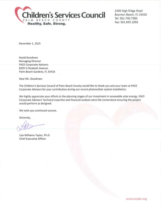 Reference Letter from CSC to PCA